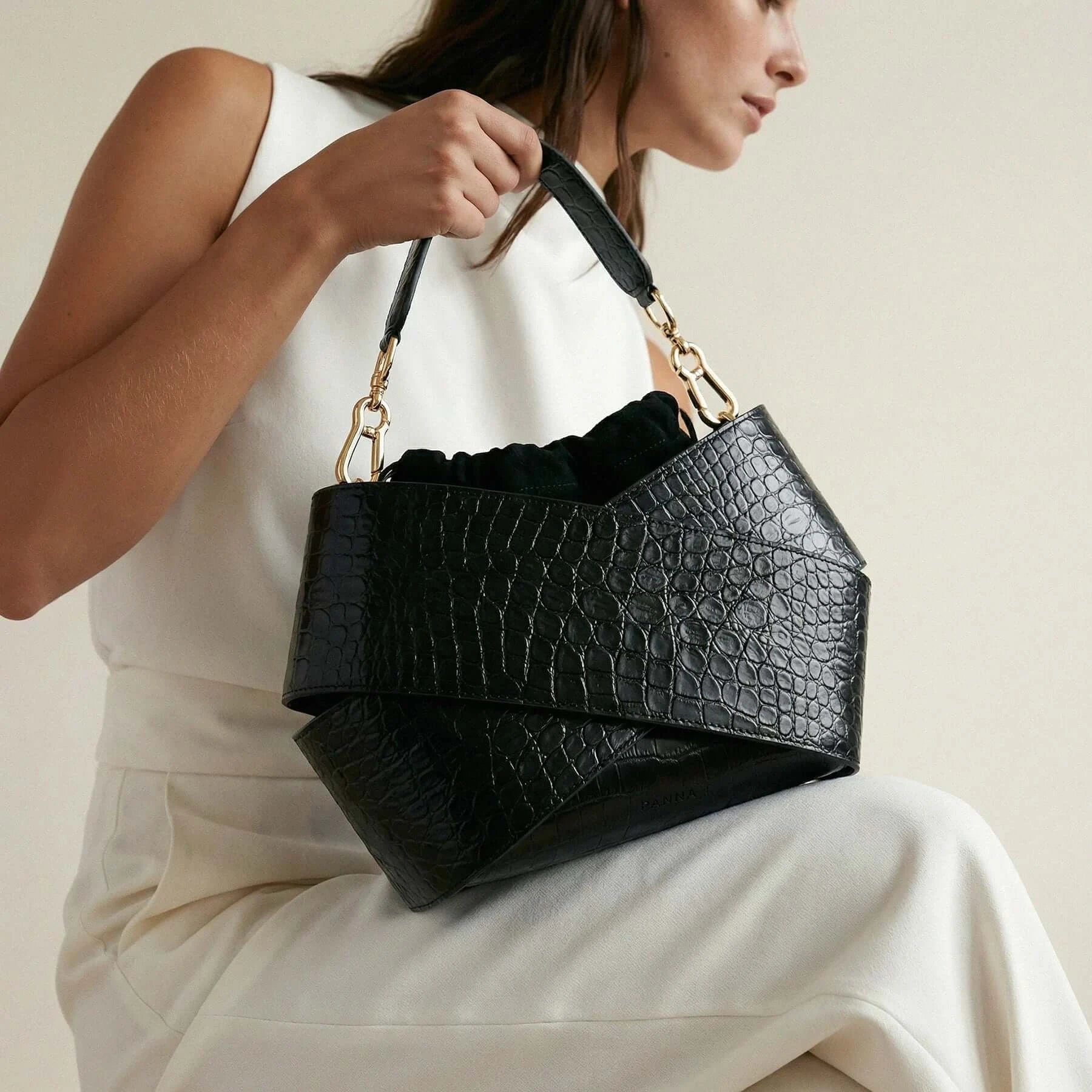 Panna 5 | czarny - Krokodyl "edycja limitowana" -2