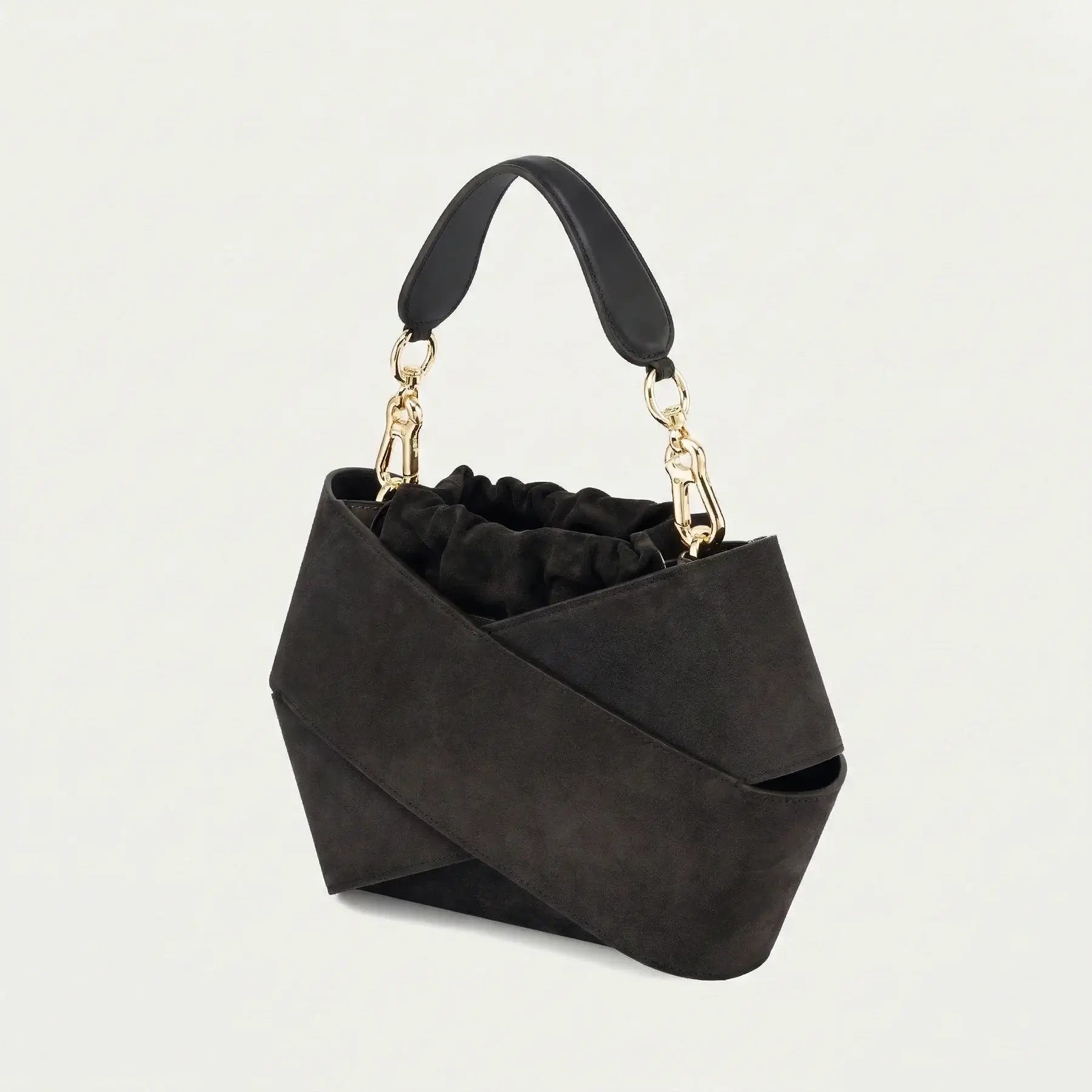 Panna 5 | czarny "welur" -2