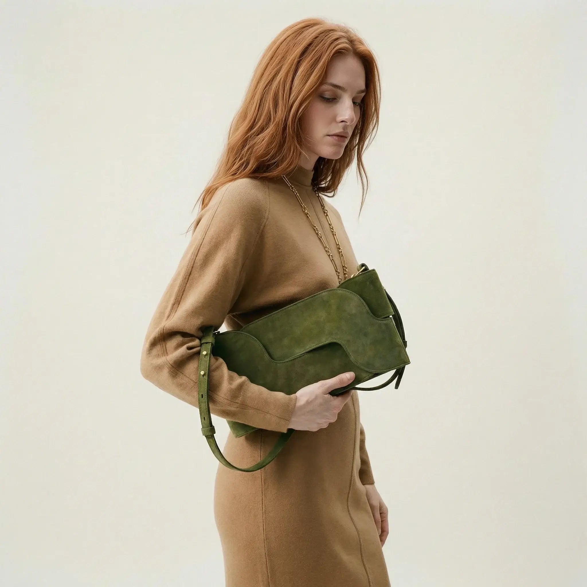 PANNA No.7 | green olive - shipping within 2 days -2