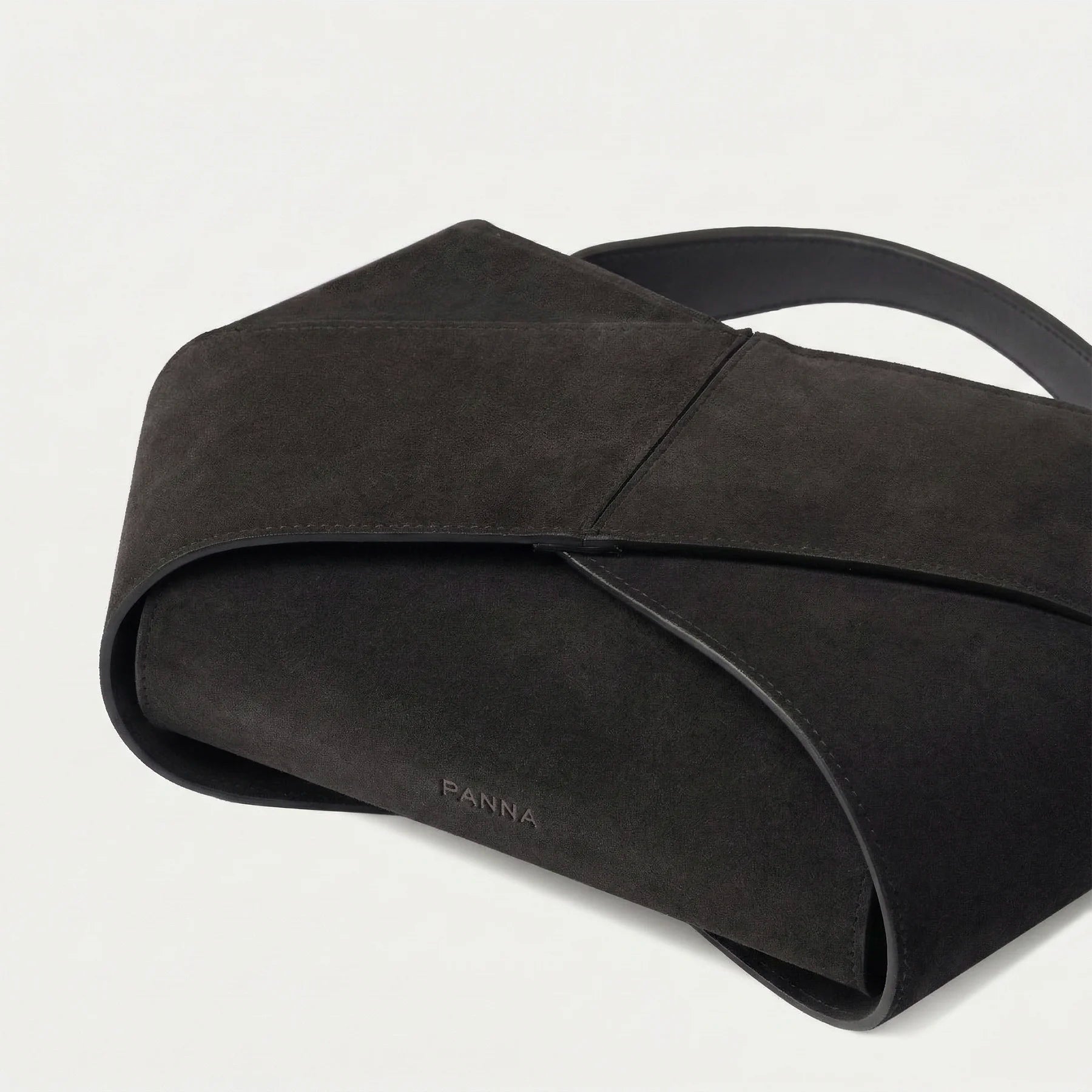 Panna 5 | czarny "welur" -4