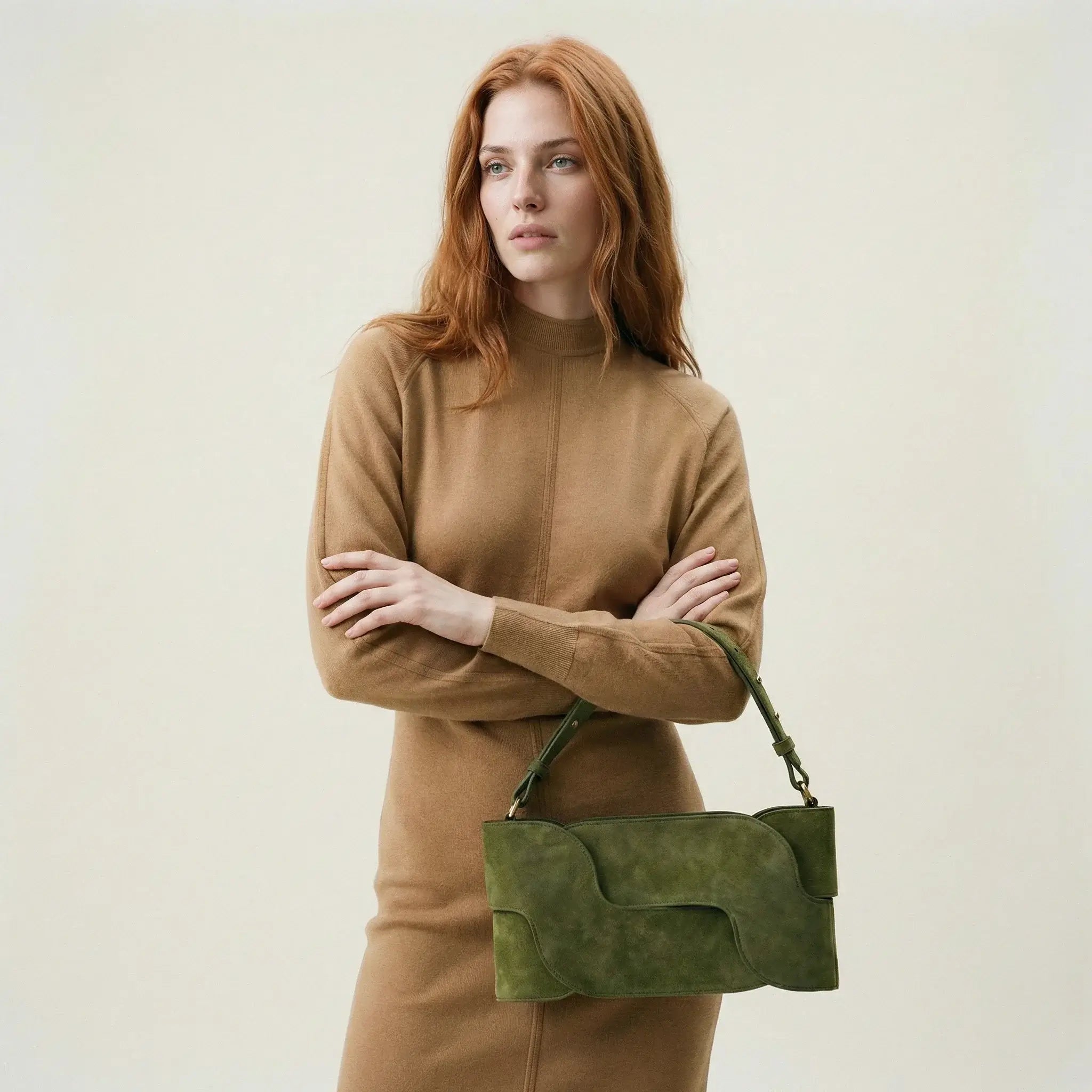 PANNA No.7 | green olive - shipping within 2 days -4