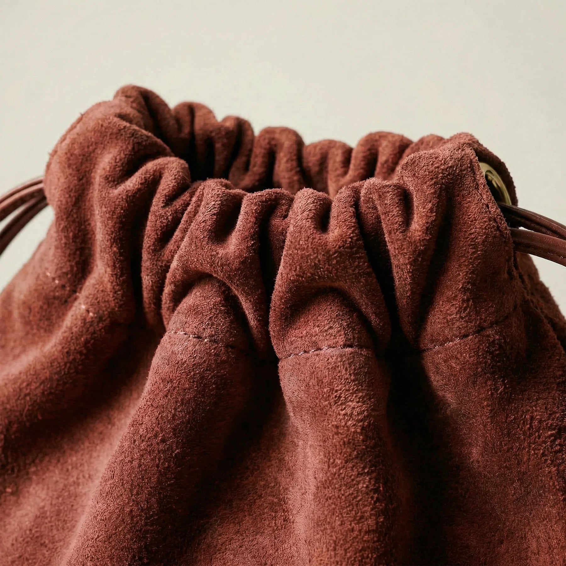 Woreczek do Panna 5 | zamsz - różowy -3