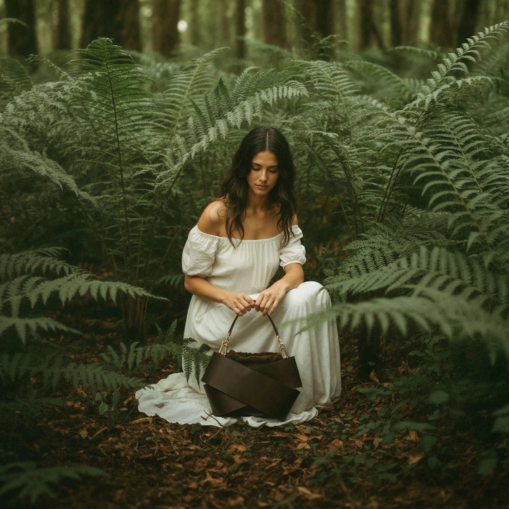 Gorzka czekolada woreczek zamsz