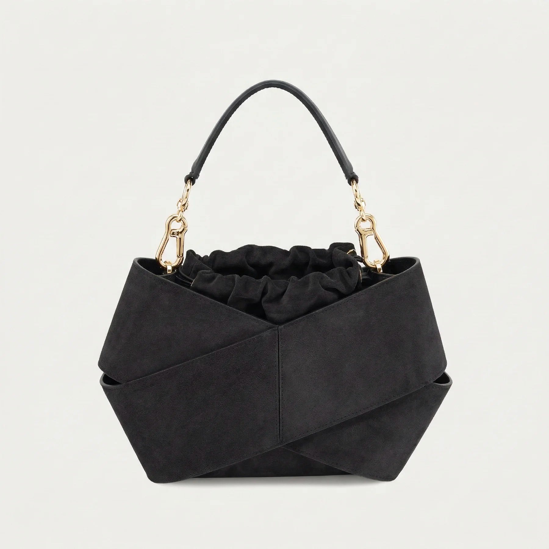 Panna 5 | czarny "welur" -3