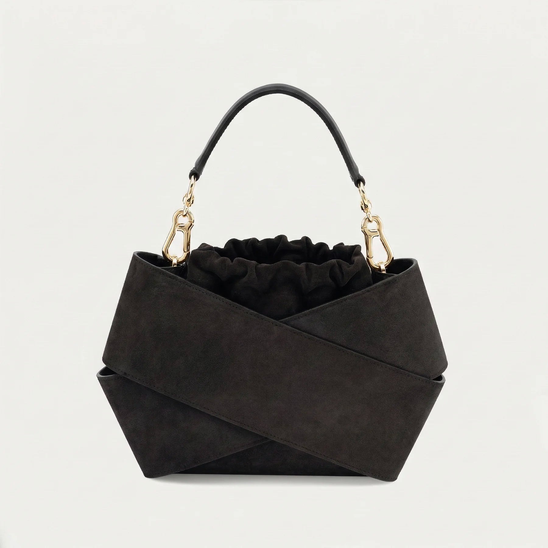 Panna 5 | czarny "welur" -1