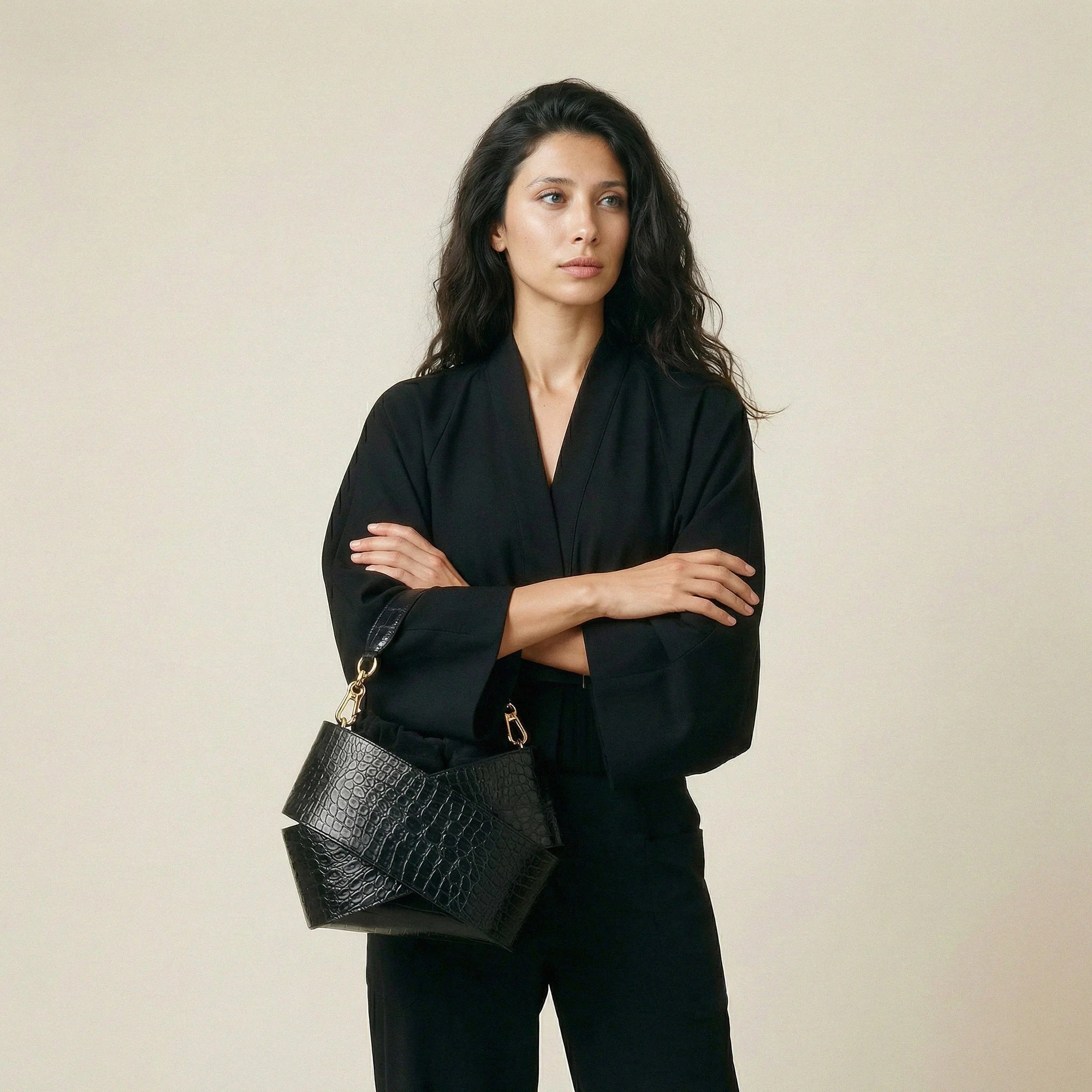 Panna 5 | czarny - Krokodyl "edycja limitowana" -10