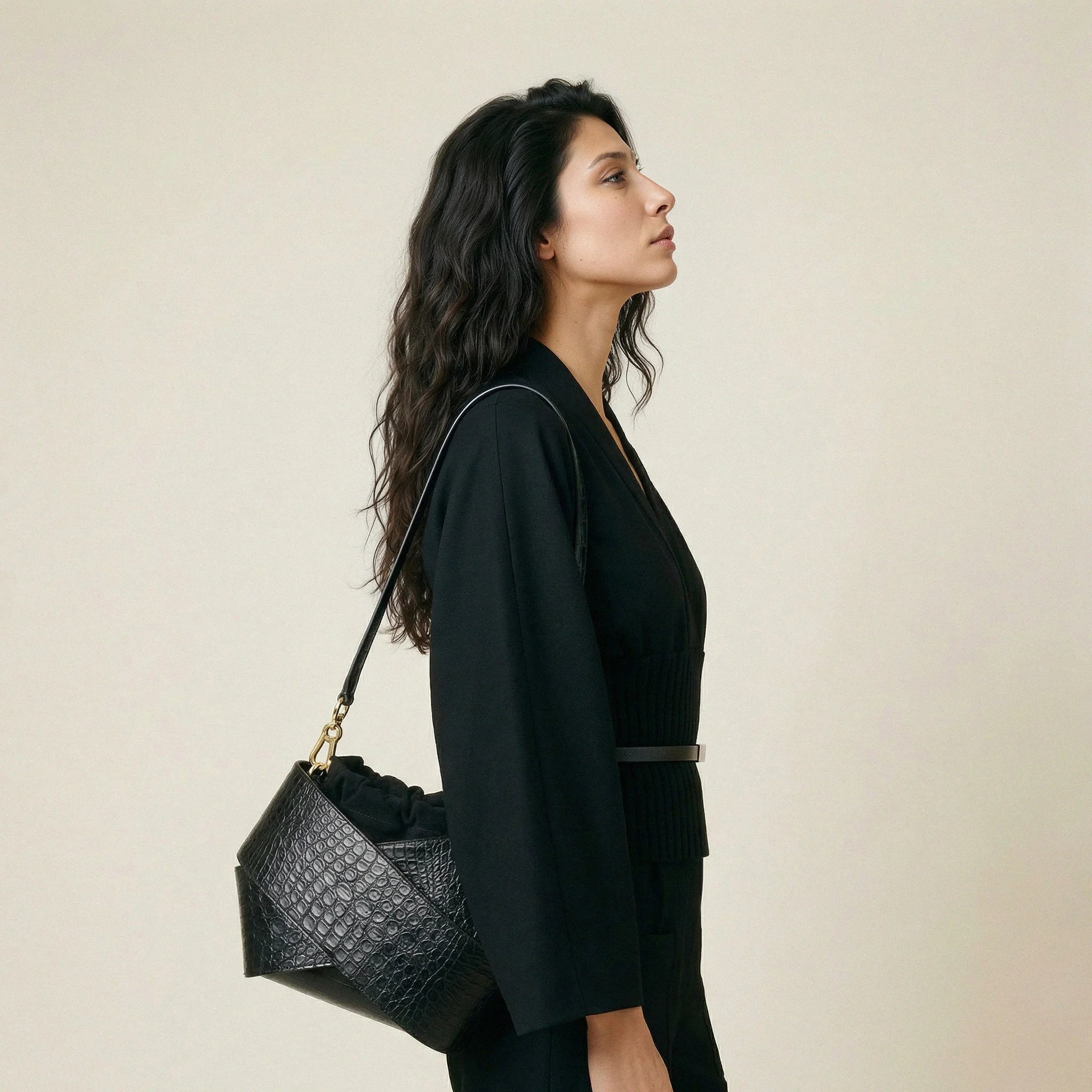 Panna 5 | czarny - Krokodyl "edycja limitowana" -8