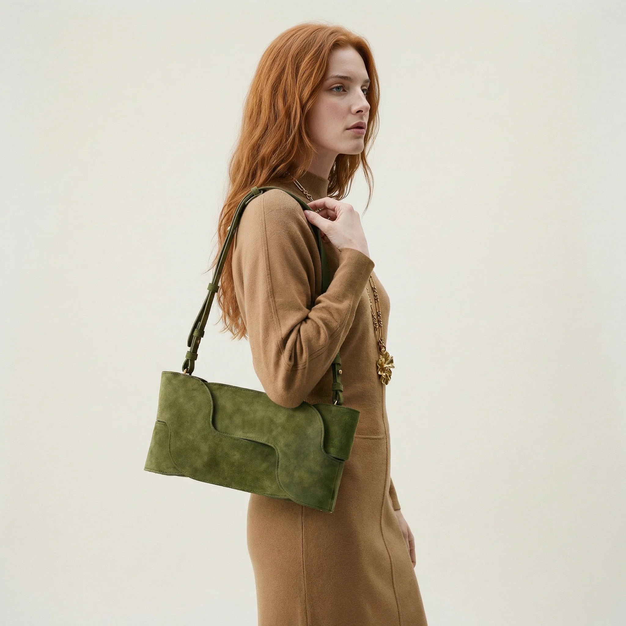 Panna 7 | zielona oliwka -8